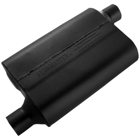 FLOWMASTER 40 SERIES MUFFLER, 2.25IN IN (O) / OUT (O): EA 42443